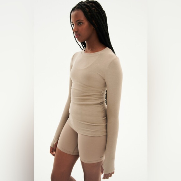 SPLITS59
Women's Louise Rib Long Sleeve, Latte size S. NWT - Picture 5 of 6